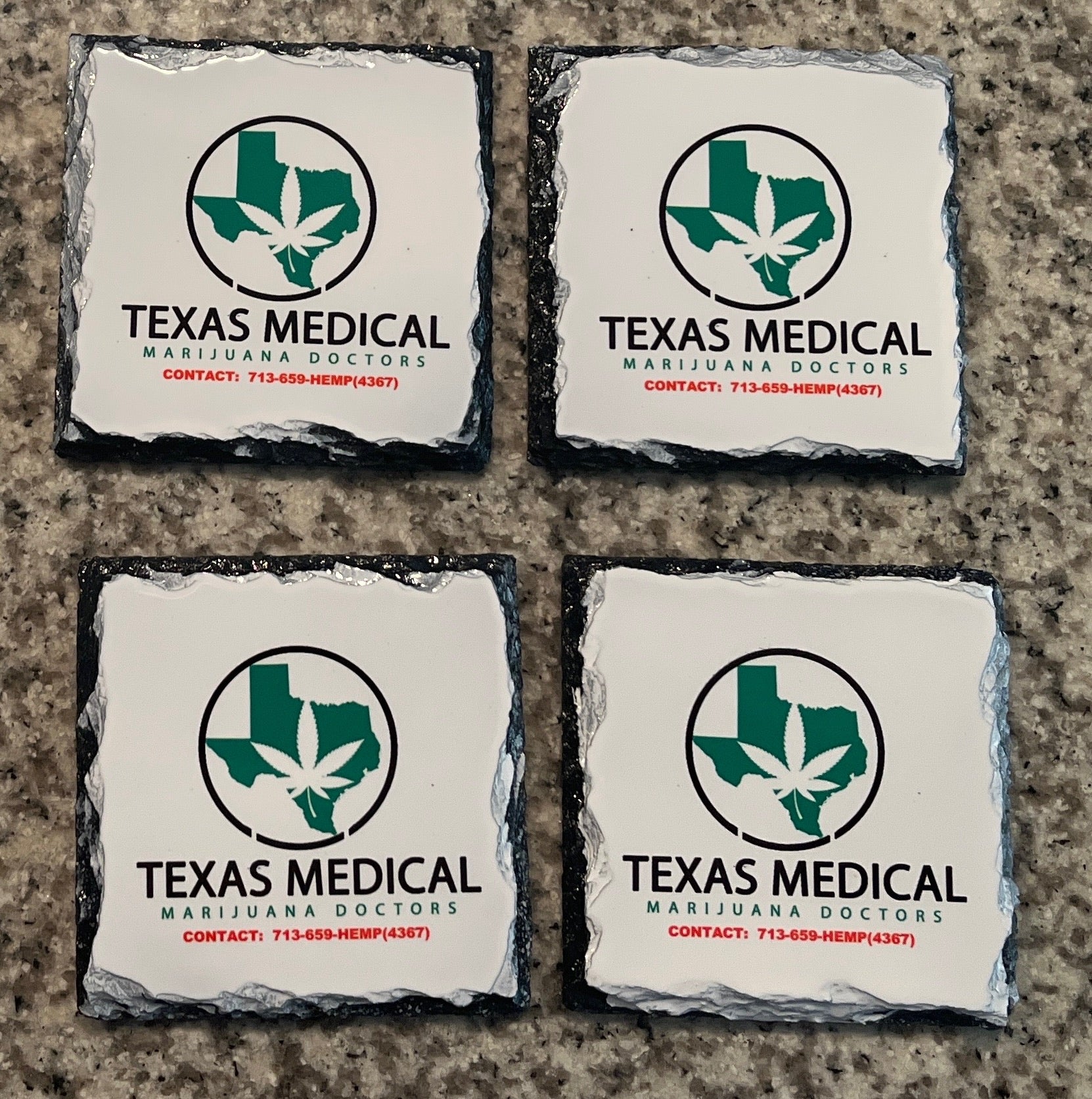 Custom Photo Coasters Set of 4