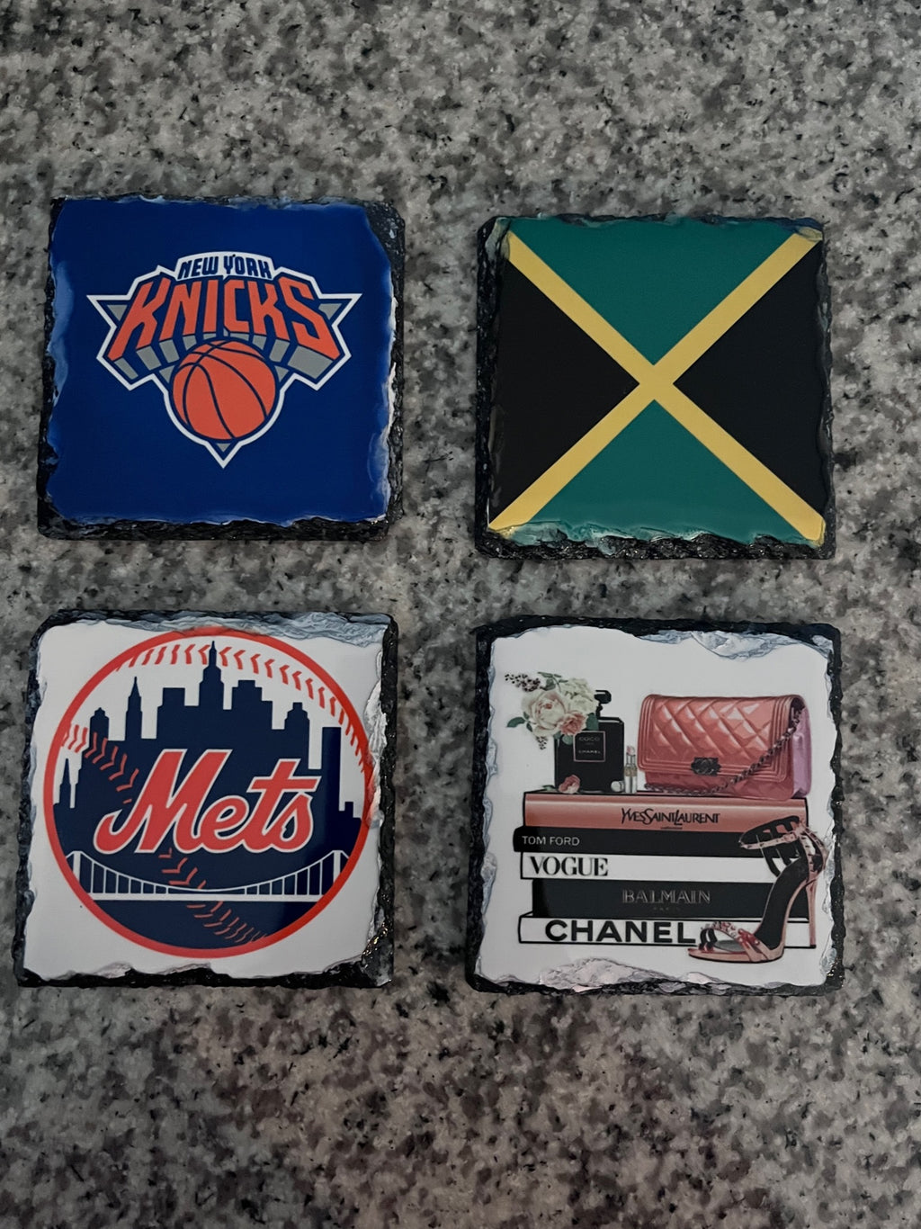 Custom Photo Coasters Set of 4
